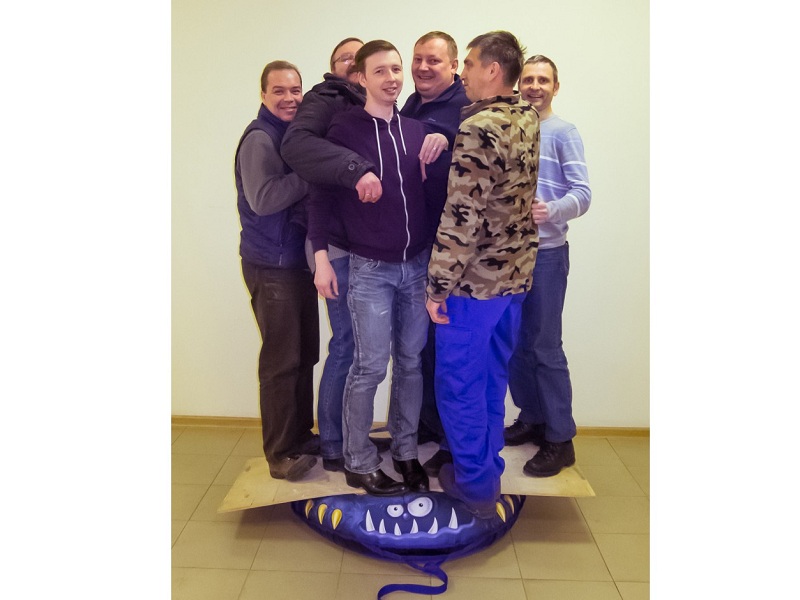 фото Тюбинг Митек Монстрик забияка 110 см