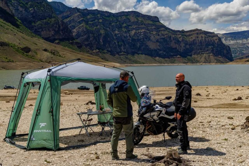 фото Автоматический шатер FINNTRAIL Garda Khaki