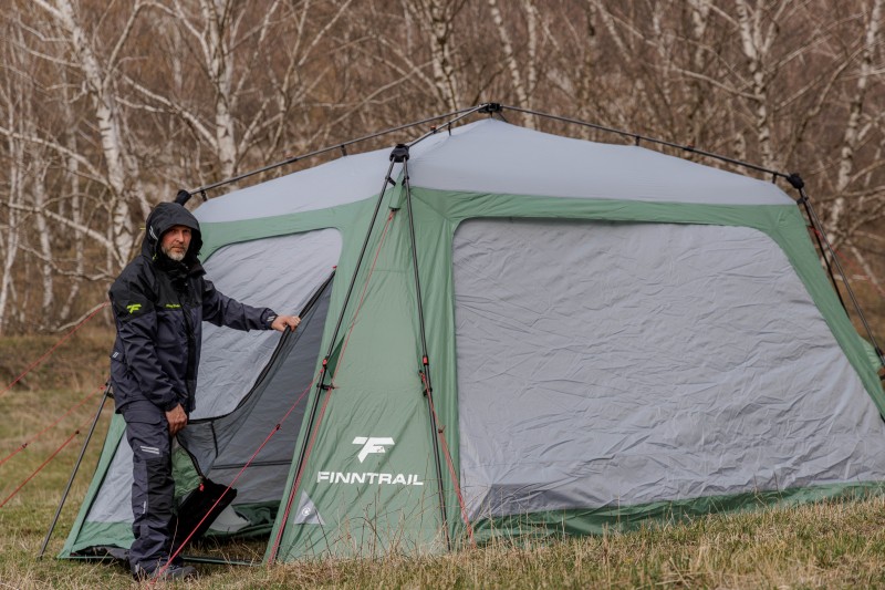 фото Автоматический шатер FINNTRAIL Garda Khaki
