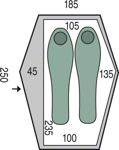 фото Палатка Pinguin Echo 2