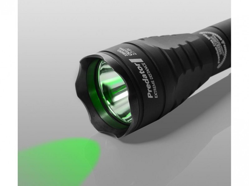 фото Тактический фонарь Armytek ARMYTEK PREDATOR XP-E2 Зеленый свет F01602BG