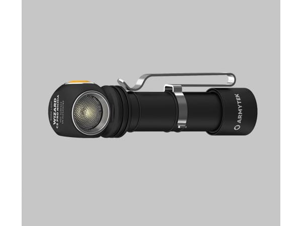 фото Фонарь Armytek Wizard C2 PRO NICHIA MAGNET USB Теплый свет F06801W