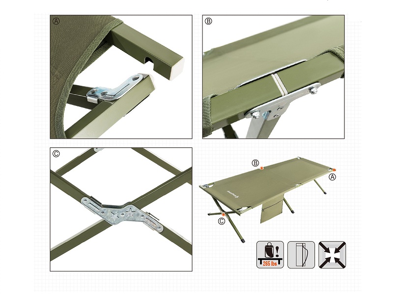 фото Кровать складная King Camp 3039/2011 Hard Camping Cot L