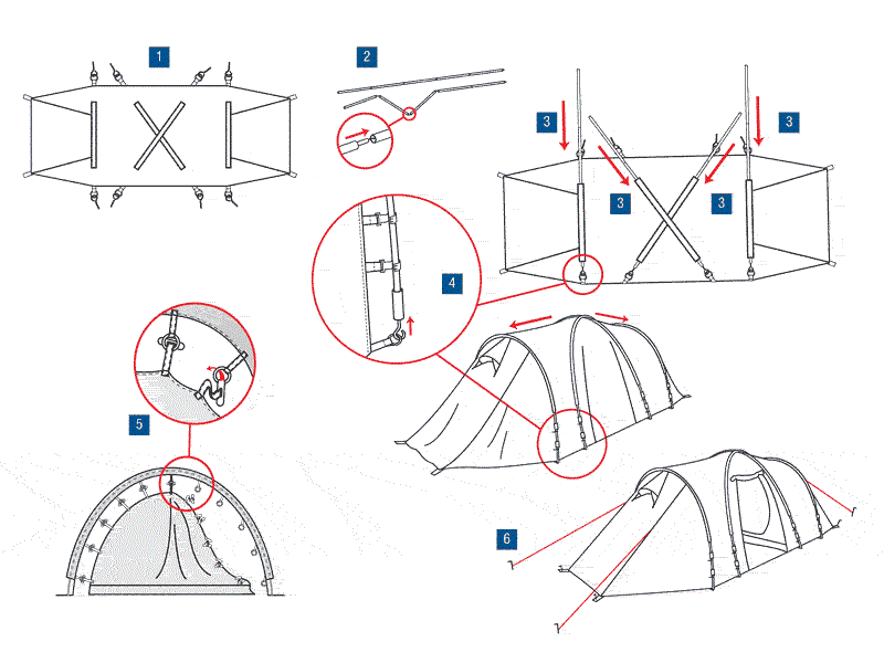 фото Палатка KSL Macon 6