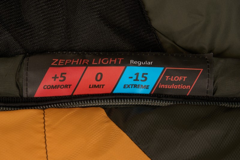 фото Спальник Tramp Zephir Lite (t°комф. 5)