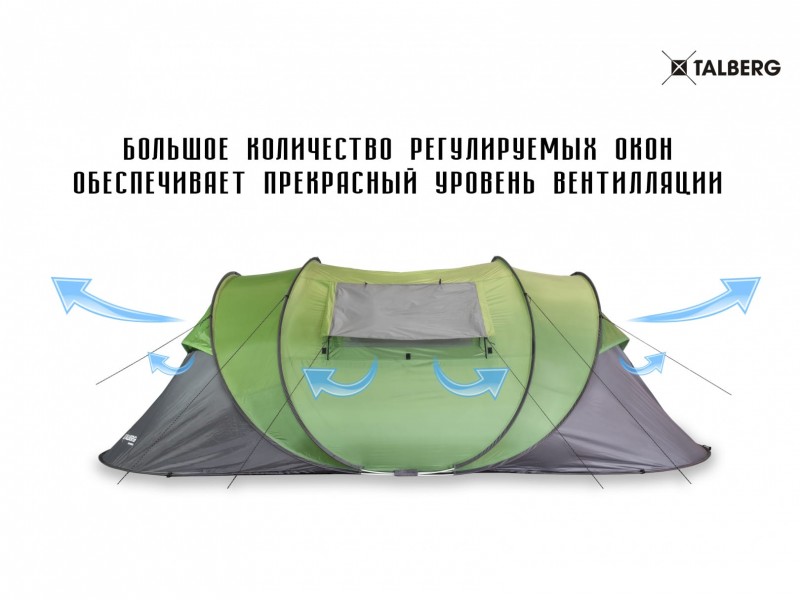 фото Палатка Talberg Camping Solar Quick