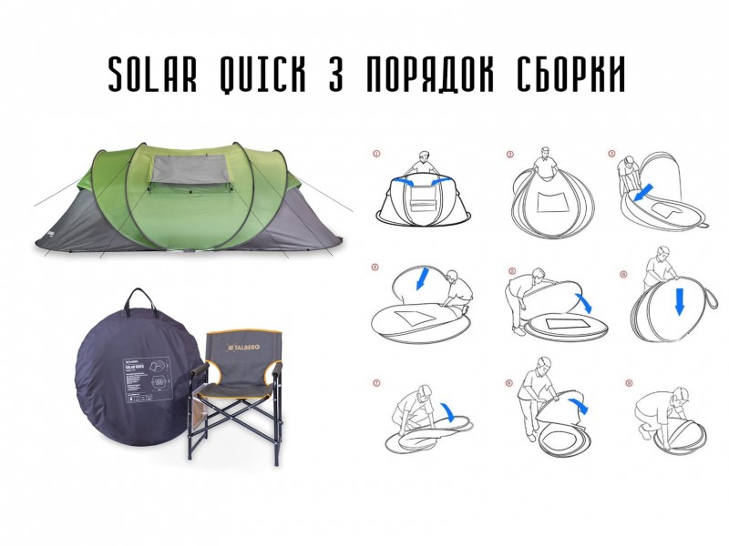 фото Палатка Talberg Camping Solar Quick