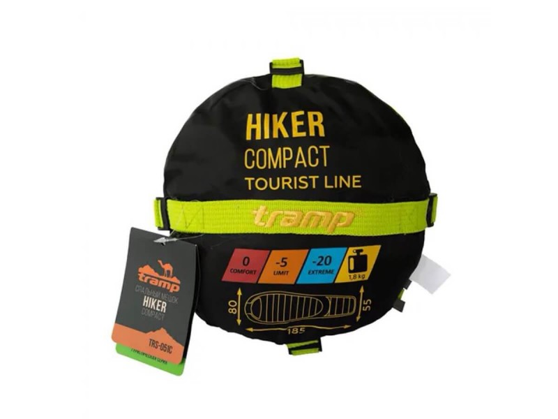 фото Спальный мешок Tramp Hiker Compact (t°комф. 0)