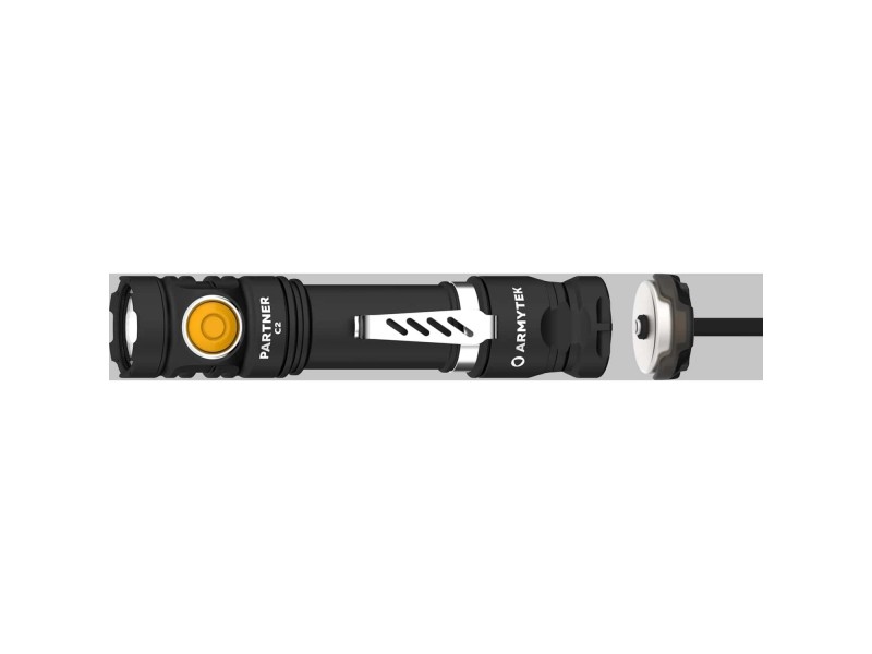 фото Фонарь Armytek PARTNER C2 MAGNET USB Белый свет F07802C