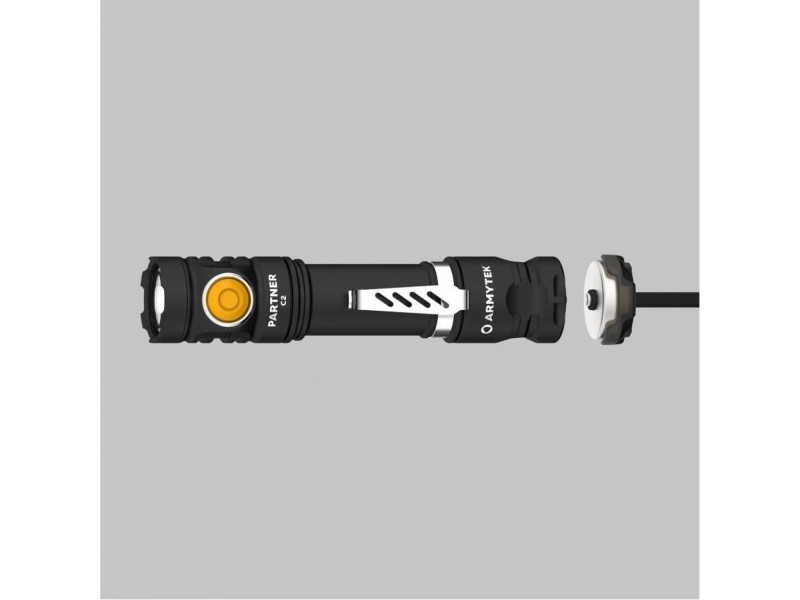 фото Фонарь Armytek PARTNER C2 MAGNET USB Теплый свет F07802W