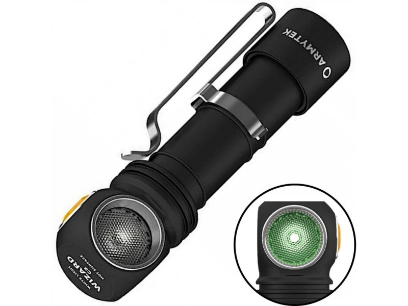 фото Фонарь Armytek Wizard C2 WG Magnet USB Белый свет F09201C