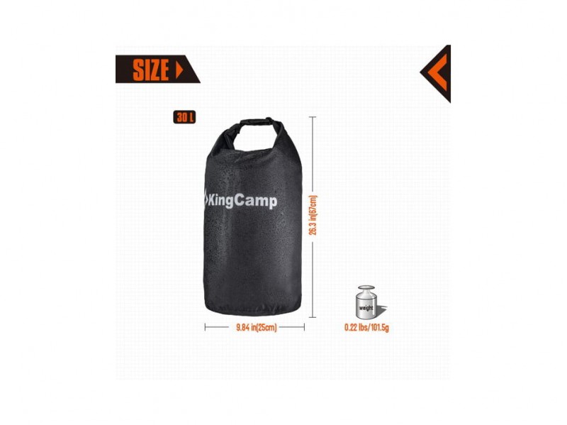 фото Гермомешок King Camp 3683 Dry Bag in Oxford L 30 л