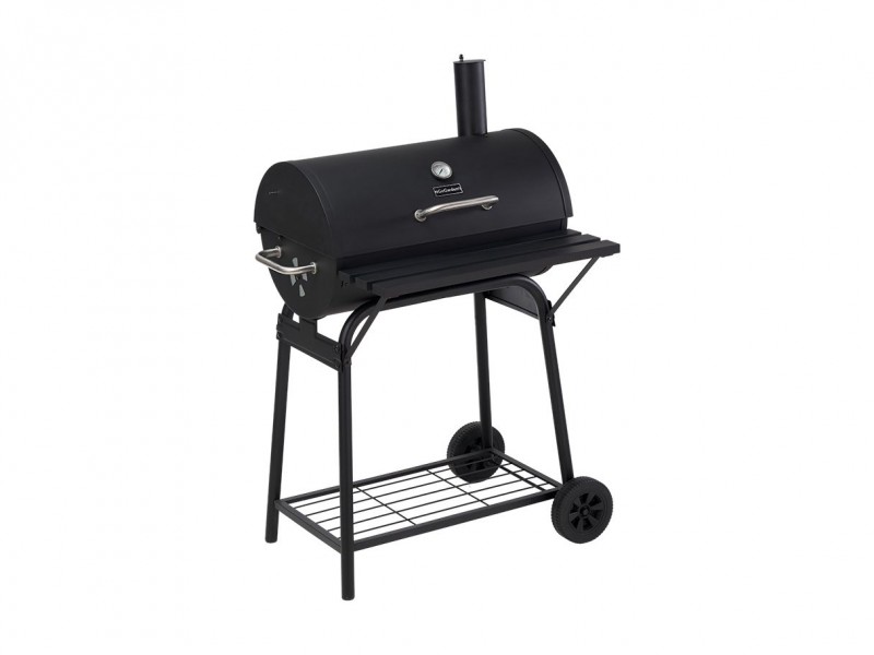 фото Гриль-бочка стационарный GoGarden CHEF-Master 66 с термометром и регулировкой высоты решетки
