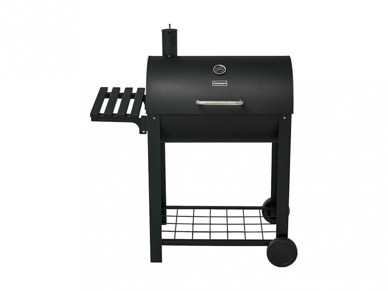 фото Гриль-бочка стационарный GoGarden CHEF-Master 69 с термометром и регулировкой высоты решетки