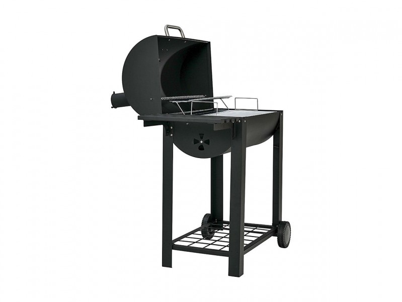 фото Гриль-бочка стационарный GoGarden CHEF-Master 69 с термометром и регулировкой высоты решетки