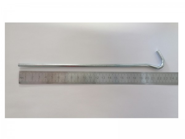 Набор стальных круглых колышков, 22 см (20 шт.)