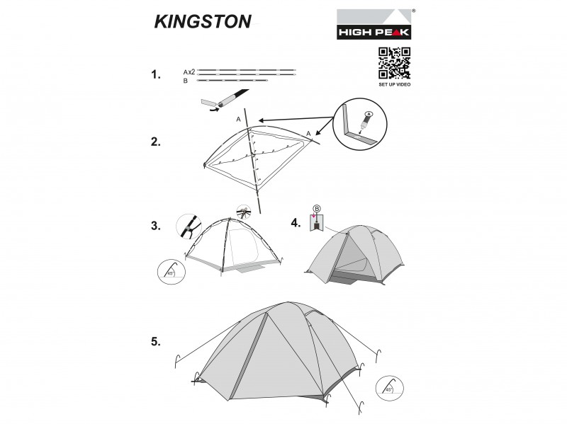 фото Палатка High Peak Kingston 3