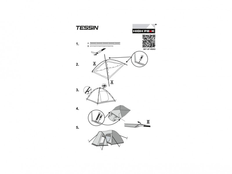 фото Палатка High Peak Tessin 4.0