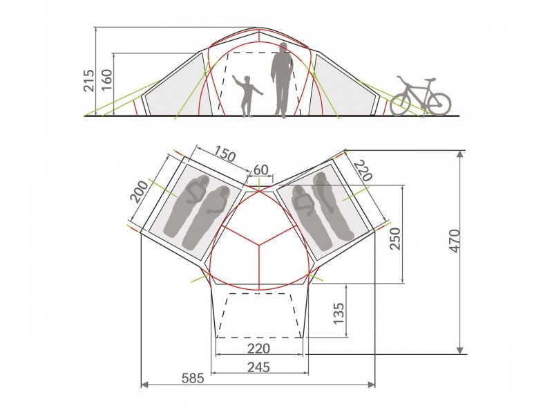 фото Палатка Vaude Badawi 4P