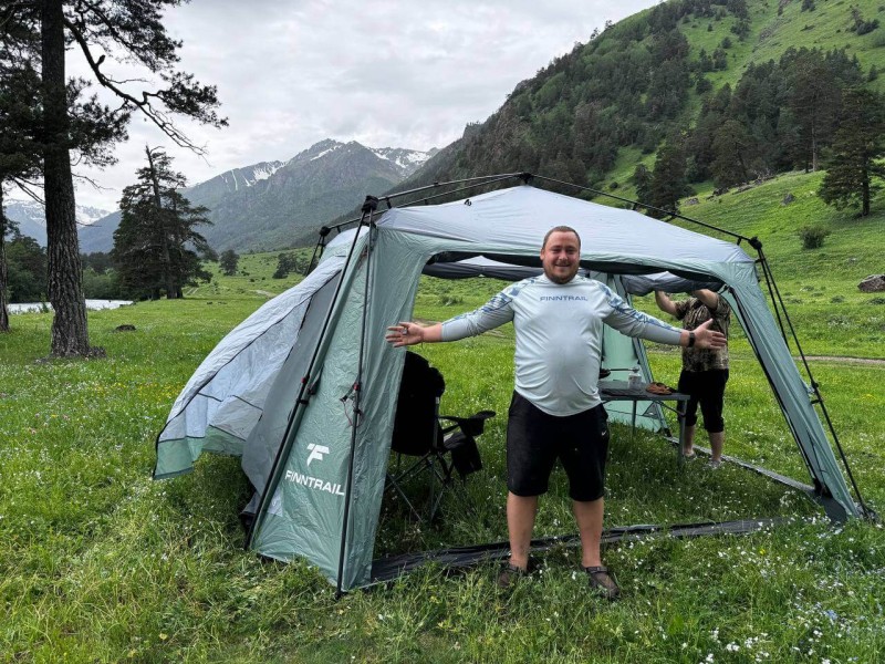 фото Автоматический шатер FINNTRAIL Garda Khaki