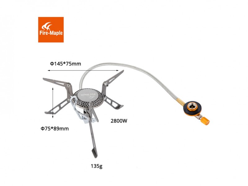 фото Титановая газовая горелка Fire-Maple Blade 2 со шлангом