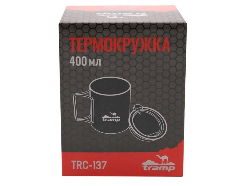 фото Термокружка со складными ручками и поилкой Tramp TRC-137 400 мл